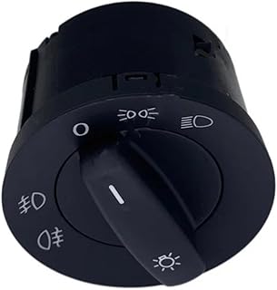 Interruptor de farol para VW Passat 3C2 e 1T1/1T2 (anos de fabricação 2005-2010), número da peça 1K0941431Q
