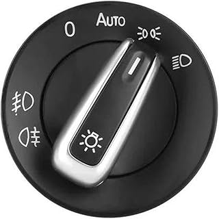 Substituição para VW para Passat B5 para Beetle para Sharan 1995-2004 2005 Módulo Sensor de Controle de Farol de Carro Botão de Interruptor de Luz de Neblina 1C0941531A (Interruptor de Farol)