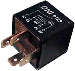 DNI, 0129, Rele Injeção Eletrônica Bomba Combustível com Resistor Vw/Volvo/Mercedes-Benz - 12V 4 Term