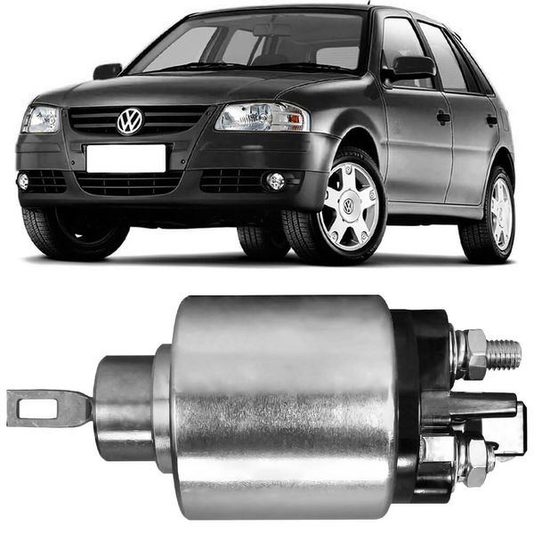 Relé Solenoide Partida 12V Gol 1 0 G2 G3 G4 95 2014 Bosch 933A081068