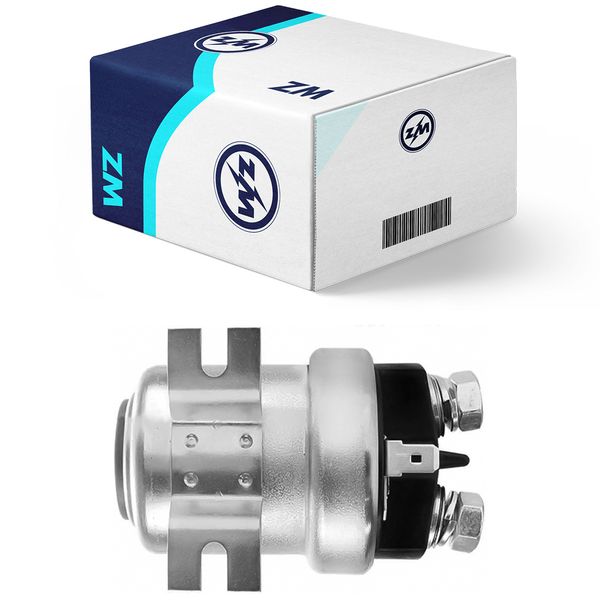 Relé Solenoide Partida 12V Universal Uso Permanente 200A Zm 403 Universal Automotive