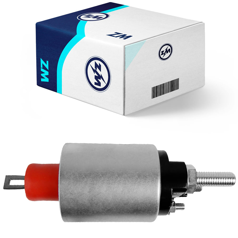 Relé Solenoide Partida 12V VW 8 120 Mwm 2000 2012 ZM5485