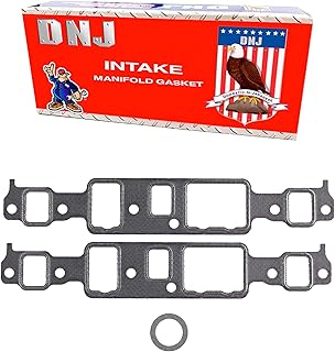 DNJ Junta de admissão IG3127 para Chevrolet 1992-1995 / GMC, Oldsmobile/Astro, Blazer, Bravada, Jimmy, S10, S10 Blazer, Safari, Sonoma / 4.3L / OHV / V6 / 12V / 262cid