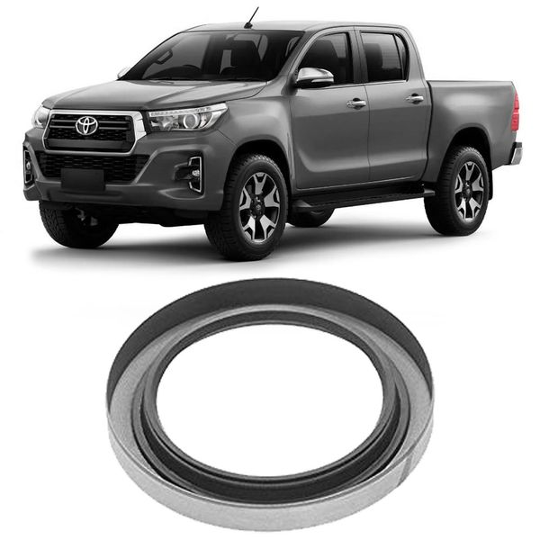 Retentor Roda Baixa Temperatura Toyota Hilux 2009 2023 Arca Retentores 7075BA