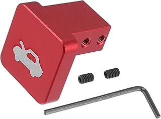 Kit de reparo de alça de liberação de trava de capô para Honda Civic 1996-2011 para Honda CR-V 1997-2006 para Honda Element 2003-2011 liga de alumínio vermelho design elegante