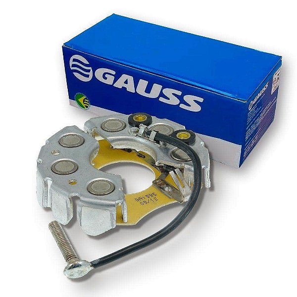 Retificador Alternador Brasilia Kombi 58 2014 55A Diodo 6X35A Gauss GA1595 6X35A, GA1595