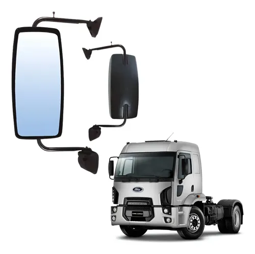 Retrovisor Ford Cargo 12 Le S Desemb Inteiro Manual 187950