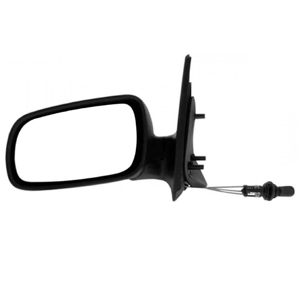 Retrovisor Gol G3 G4 Parati Saveiro 99 2008 Preto Controle Cofran