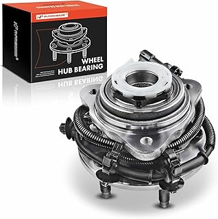 A-Premium Rolamento de roda dianteira e conjunto de cubo com ABS e 5 terminais compatíveis com Ford Ranger 1998-2000 e Mazda B4000 1998-2000, 4WD e ABS de 4 rodas apenas