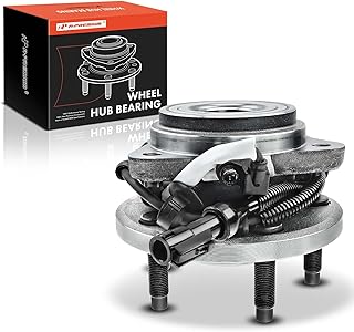A-Premium Rolamento de roda dianteira e conjunto de cubo com ABS e 5 terminais compatíveis com Ford Ranger 2000-2002, Mazda B3000 2001-2002, B4000 2000-2002, apenas 4WD