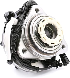 FKG Conjunto de cubo de rolamento de roda dianteira 515027 adequado para Ford Ranger 1998-1999 (4WD, ABS de 4 rodas), Mazda B4000 1998-1999 (4WD, ABS de 4 rodas)