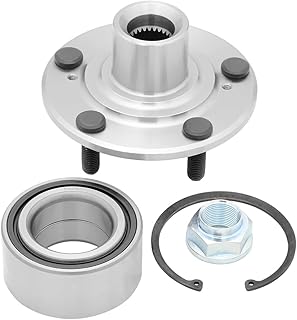 QJZ Br930575K - Kit De Reparo De Rolamento Do Cubo Da Roda Dianteira Compatível Com Honda Civic 2006-2015, Acura Tl 2004-2008, Honda Accord 2003-2007, Acura Tsx 2004-2008, Acura Ilx 2013-2015, Honda