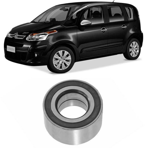 Rolamento Roda Citroën C3 2002 2018 Dianteiro ABS Skf VKBC20031