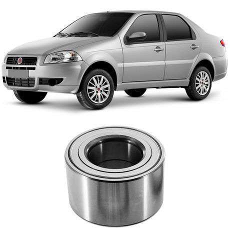 Rolamento Roda Fiat Palio Siena 1 8 8V 2003 2013 Dianteiro ABS Skf VKBC4221