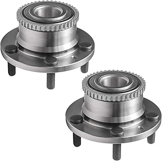 TUCAREST 512271 X2(Para Fwd) Rolamento Da Roda Traseira E Conjunto De Cubo Compatível Com 2006-2012 Fo-Rd Fusion, 2007-12 Li-Ncoln Mkz, 2006 Zephyr, 2003-08 Ma-Zda 6, 06-2011 Me-Rcury Milan [Cubo De 5