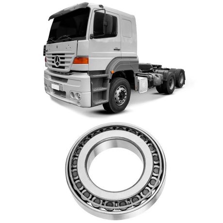 Rolamento Roda Mercedes-Benz 1944 2003 2005 Traseiro Externo Skf