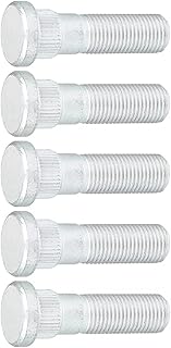 Porcas de roda compatíveis com Nissan Versa 2007-2021, Rogue 2008-2021 e Juke 2012-2017 (5 peças) - Acessórios para rodas de carro M12x1,25