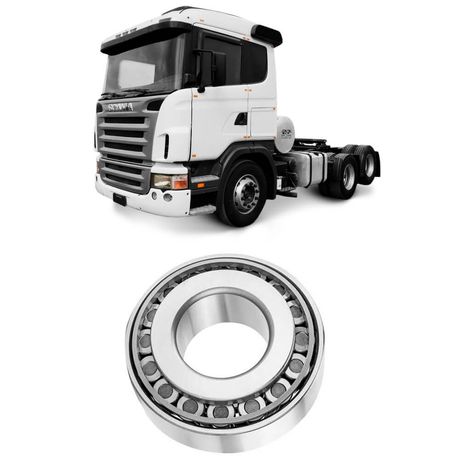 Rolamento Roda Scania R 124 97 2008 Dianteiro ABS Skf