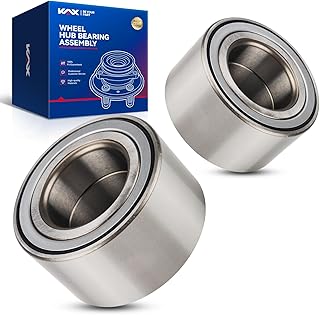KAX Rolamento de roda dianteira traseira 510070 compatível com Toyota Corolla 2003-2019, Toyota Matrix 2003-2013, Pontiac Vibe 2003-2010, Scion tC 2005-2010, conjunto de cubo de roda de 2 peças