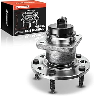 A-Premium Rolamento da roda dianteira e conjunto do cubo com ABS e 5 terminais compatíveis com Chevrolet Camaro 1993-2002, S10 1997-1998, Avanti II 2001-2004, Pontiac Firebird 1993-2002