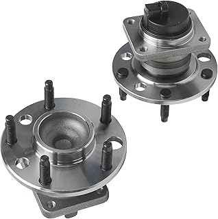 Autoround Rolamento de roda dianteira/traseira 513090 e conjunto de cubo compatível com Chevrolet Camaro 1993-2002 S10 1997-1998, Pontiac Firebird 1993-2002, Avanti II 2001-2004, 5-Lug c/ ABS,