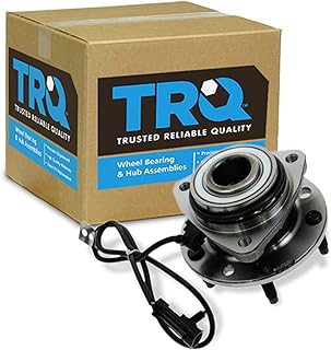 TRQ Conjunto de rolamento do cubo da roda dianteira esquerda direita lado do motorista compatível com Chevrolet Blazer 1997-2005 1997-2004 S10 1997-2001 GMC Jimmy Sonoma 1998-2000 Isuzu Hombre