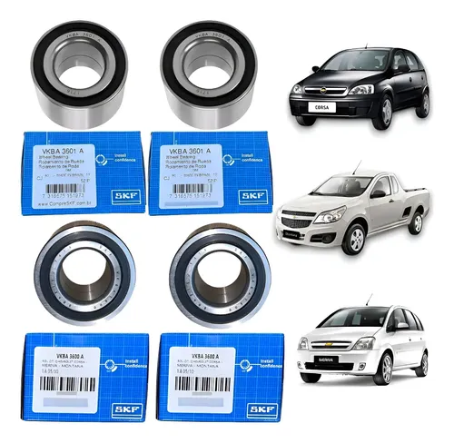 Rolamento Roda Traseiro Gm Corsa 02 12 Chevrolet