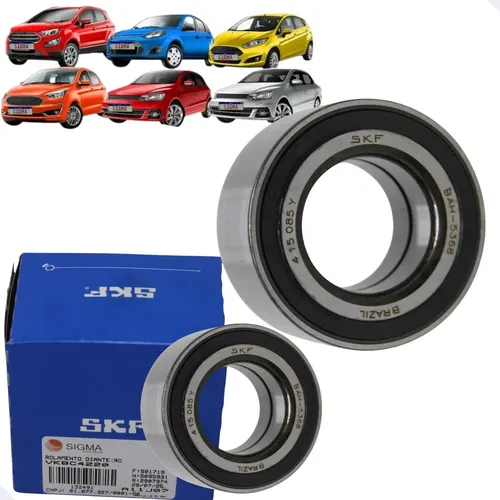 Rolamento Roda VW Parati Voyage 81 2012 Traseiro Interno ABS Skf BT10607Q