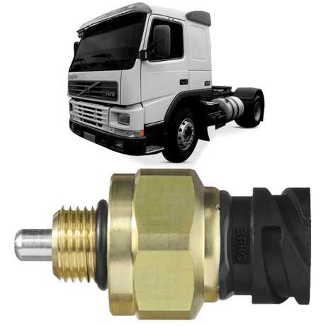 Sensor Eletronico Pressão Óleo Volvo FH12 FM12 93 2006 3RHO 7720