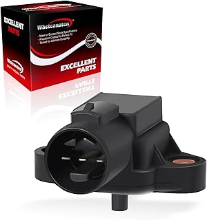 MAP Sensor Manifold Pressão absoluta: 37830-PAA-S00 37830-P7A-N11 Compatível com Honda Civic 1.6L 1992-2000, 1994-01 Acura Integra 1.8L, 1998-02 Accord 2.3L, 1997-2000-1 CR-V 2,0L, 1996-01 Prelude