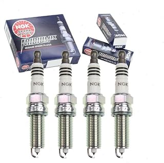 4 peças de velas de ignição NGK Iridium IX compatíveis com Hyundai Veloster 1.6L L4 2012-2017