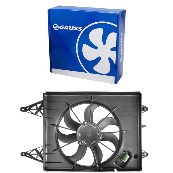 Ventoinha Radiador Gol G5 Voyage 2008 2021 Ar Gauss GE1064